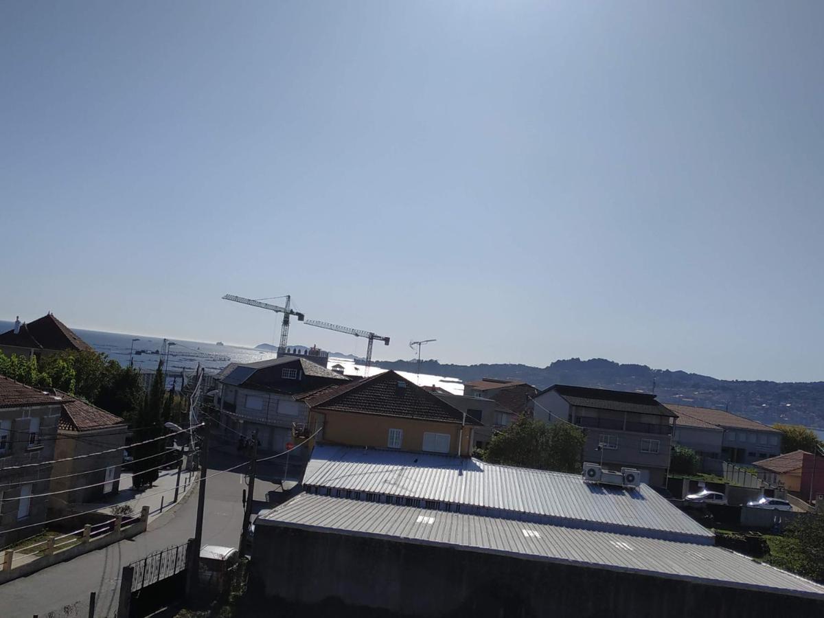 Amplio Apartamento Exterior Con Vistas A Islas Cies Moana Luaran gambar