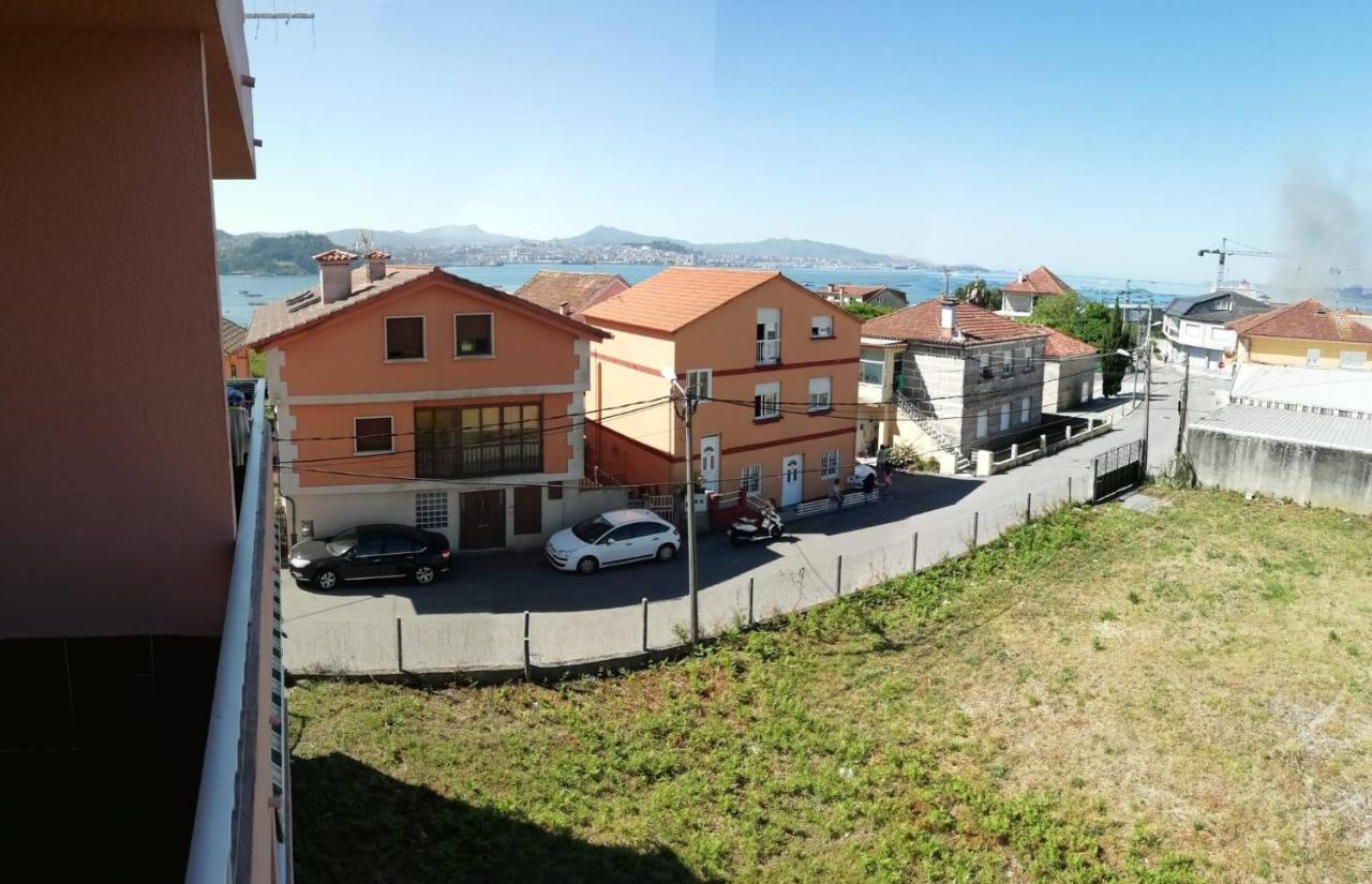 Amplio Apartamento Exterior Con Vistas A Islas Cies Moana Luaran gambar